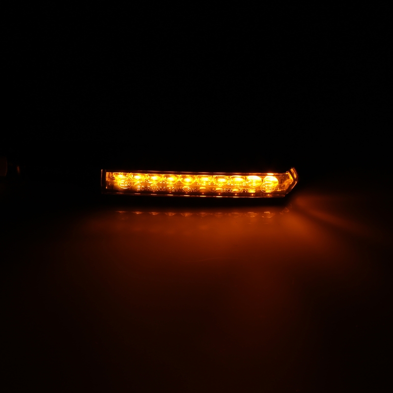 Semnalizatoare pentru motociclete Highsider Smart Run-TS LED negre