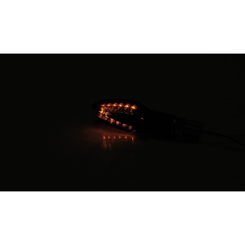 Semnalizatoare pentru motociclete Highsider Smart Vinci LED negre