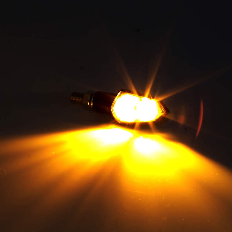 Semnalizatoare pentru motociclete Highsider Smart Nova LED negre