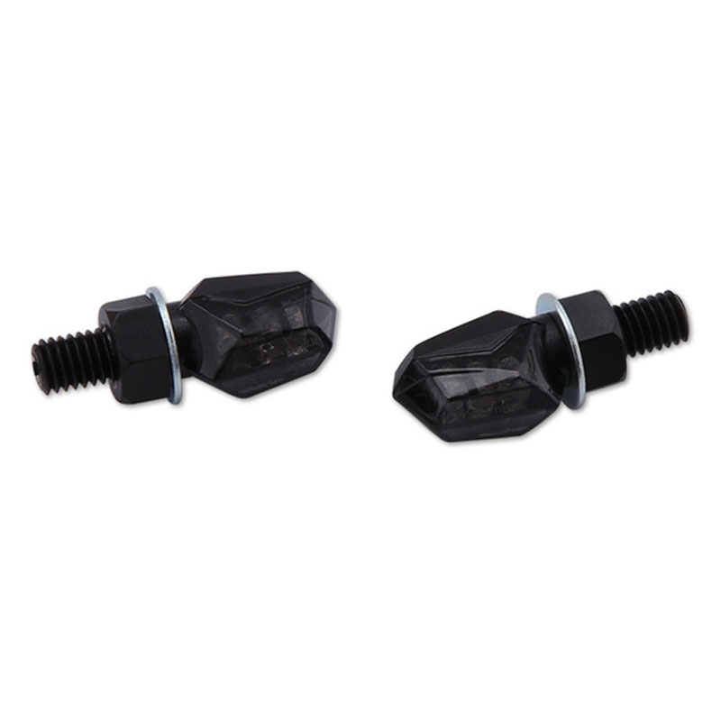 Semnalizatoare LED pentru motocicletă Highsider Smart Tiny, negre