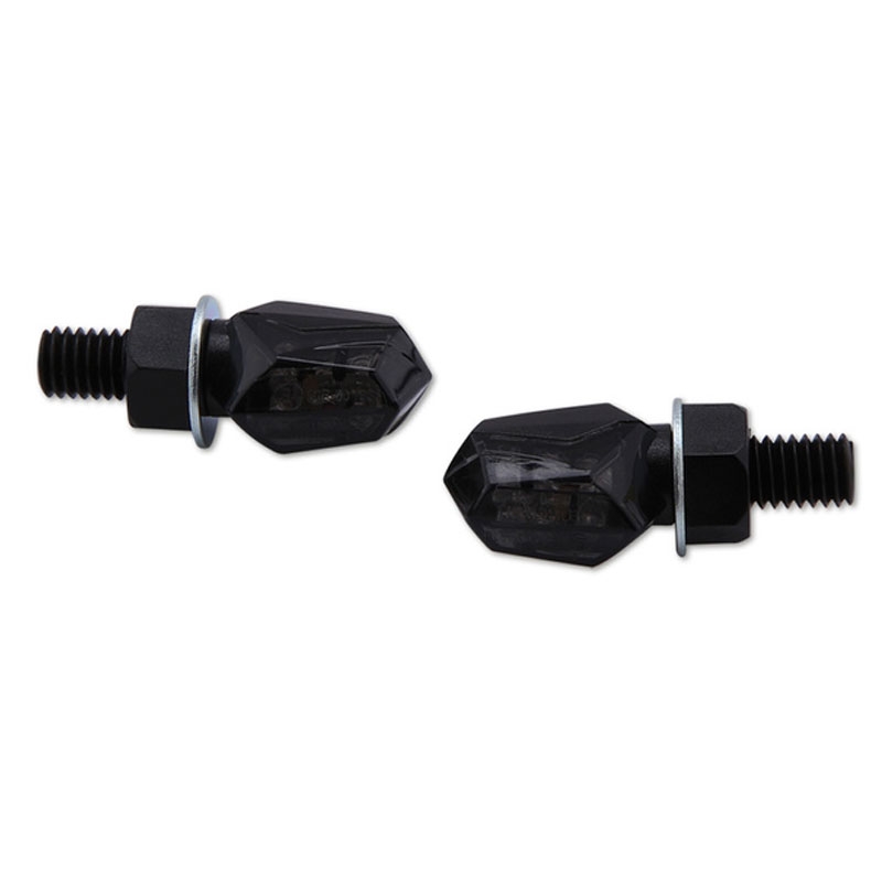 Semnalizatoare LED pentru motocicletă Highsider Smart Tiny, negre