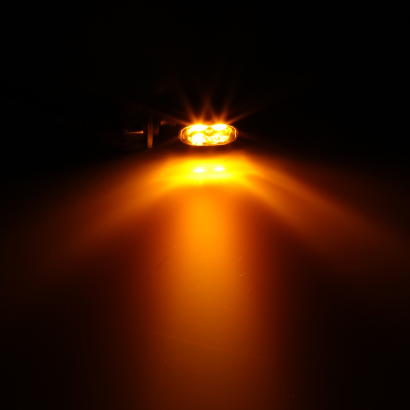 Semnalizatoare pentru motociclete Highsider Smart Vision-TS LED negre