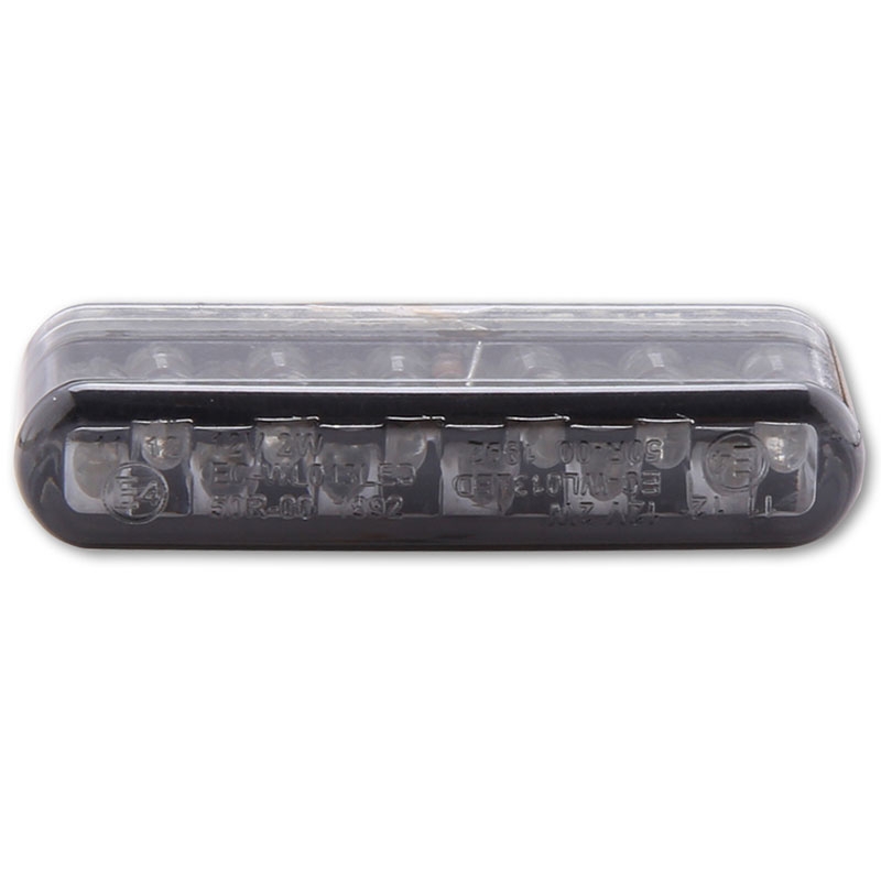 Semnalizatoare pentru motocicletă Highsider Smart Shorty LED gri fumuriu