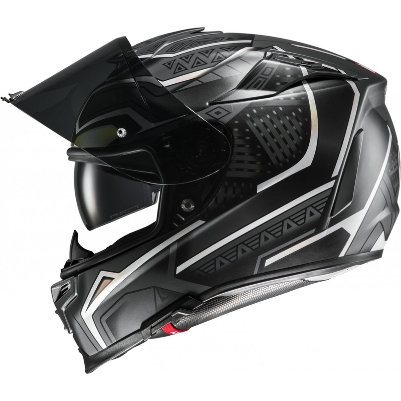 Cască de motocicletă integrală HJC RPHA 70 Black Panther Marvel MC5SF lichidare