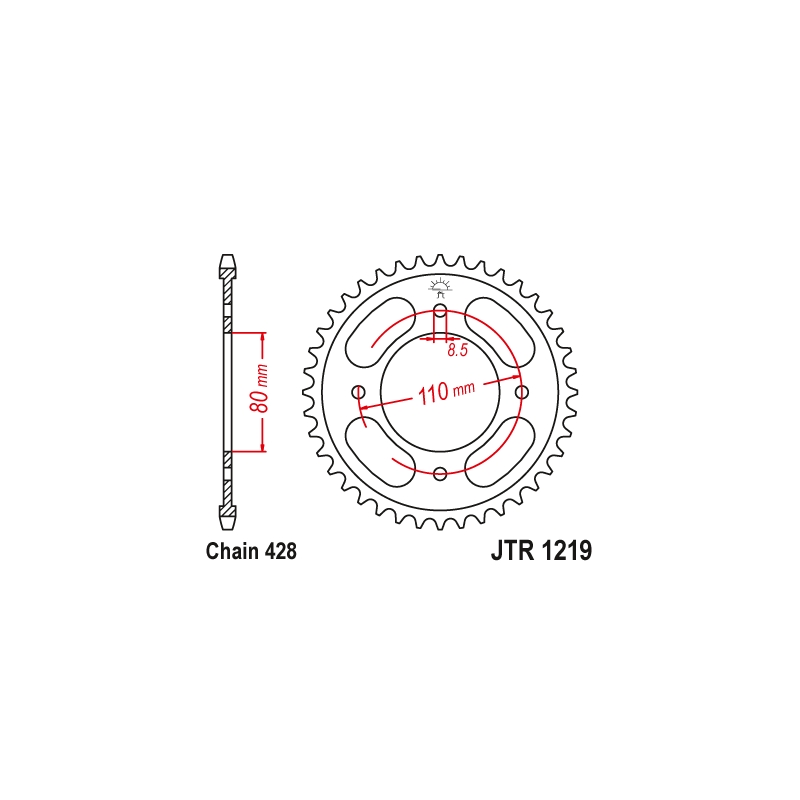 Foaie spate JT 41T, 428