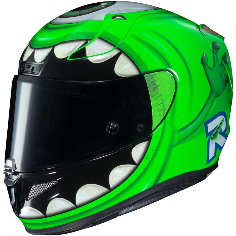 Cască de motocicletă integrală HJC RPHA 11 Mike Wazowski Disney MC4 lichidare