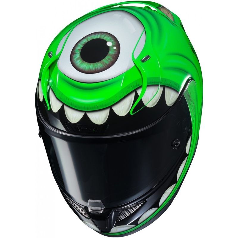 Cască de motocicletă integrală HJC RPHA 11 Mike Wazowski Disney MC4 lichidare