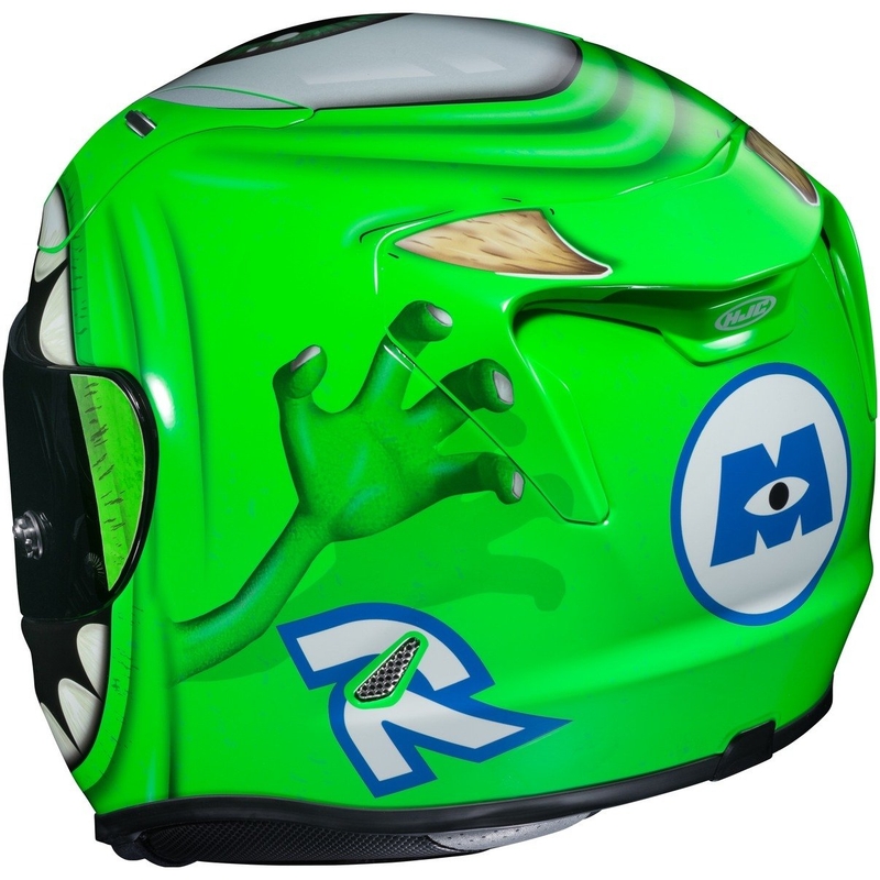 Cască de motocicletă integrală HJC RPHA 11 Mike Wazowski Disney MC4 lichidare