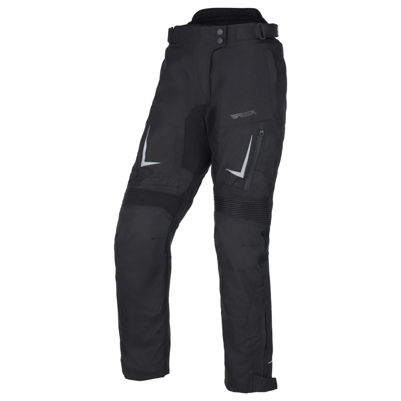 Pantaloni motocicletă cropped RSA EXO 2 pentru femei, negri