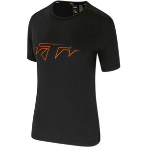 Tricou KTM cu logo pentru femei, negru