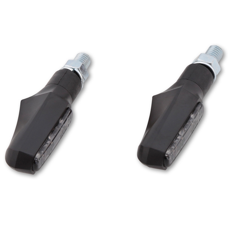 Semnalizatoare pentru motociclete Highsider Smart Shorty Fin negru