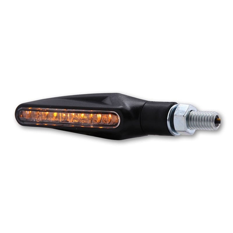 Semnalizatoare LED pentru motocicletă Highsider Smart Stix, negre