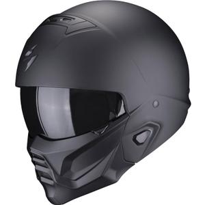 Cască de motocicletă deschisă cu mască Scorpion EXO-COMBAT II Negru mat
