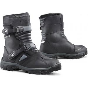 Ghete moto Forma Adventure Low WP negre