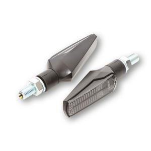 Semnalizatoare pentru motociclete Highsider Smart Fineline LED negre
