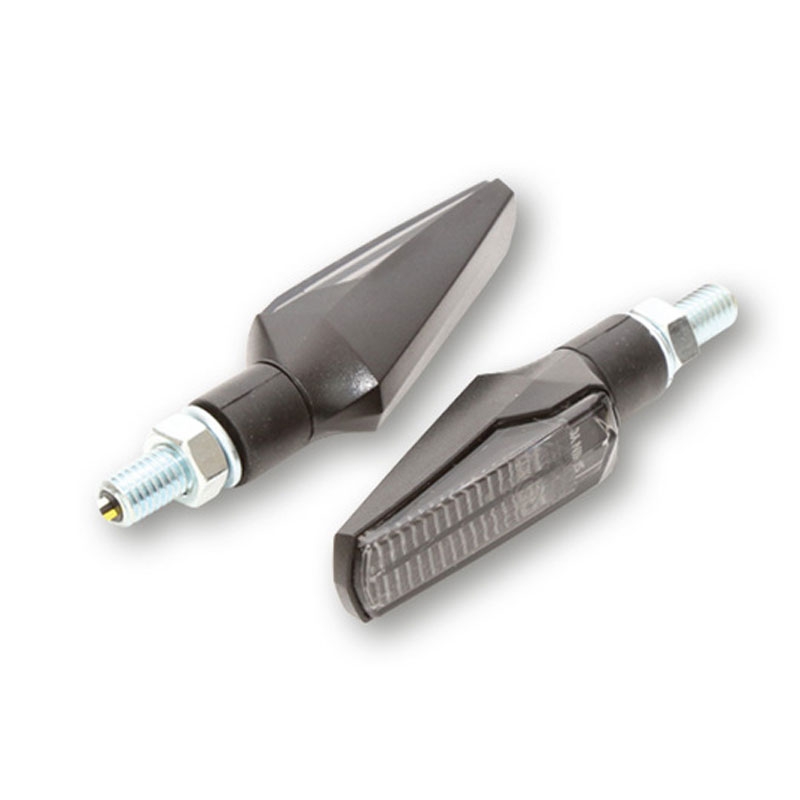 Semnalizatoare pentru motociclete Highsider Smart Fineline LED negre