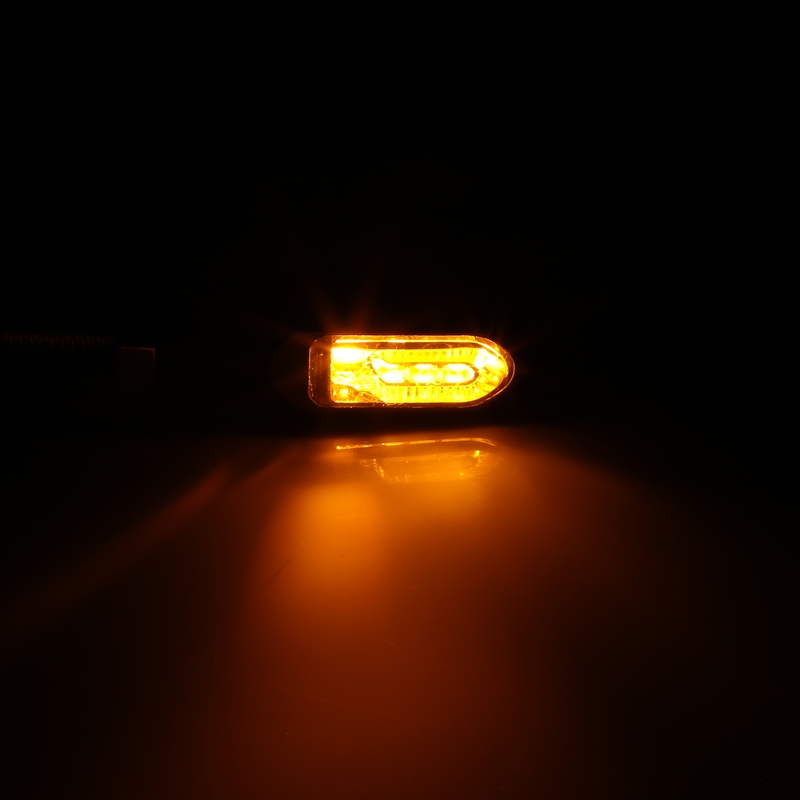 Semnalizatoare pentru motociclete Highsider Smart Namiko-TS LED negre