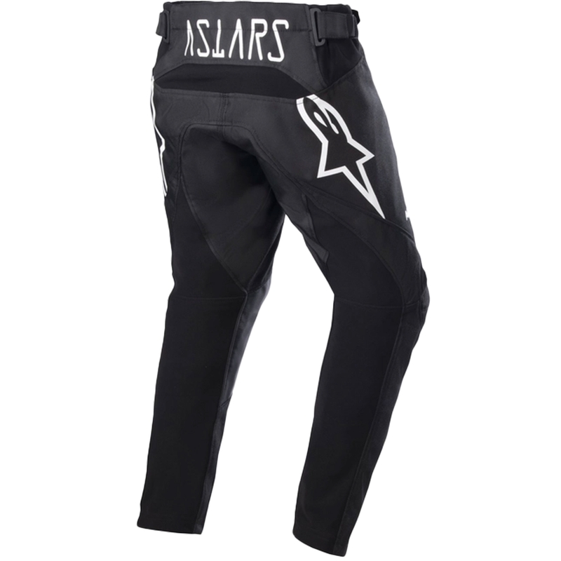 Pantaloni motocross Alpinestars Racer Found Kids negru-alb