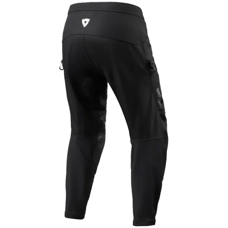 Pantaloni scurti de motocicleta Revit Surface negri