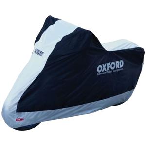 Prelata Oxford Aquatex pentru motociclete 2016 - negru/argintiu