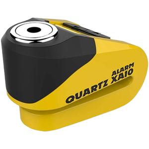 Alarma Oxford Quartz XA10 galben-negru cu disc de frână cu discuri de blocare