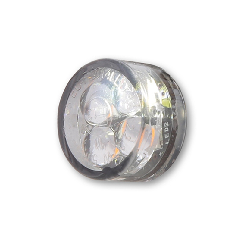 Semnalizatoare pentru motociclete Highsider Smart Module Sixteen LED 2 în 1 gri fumuriu
