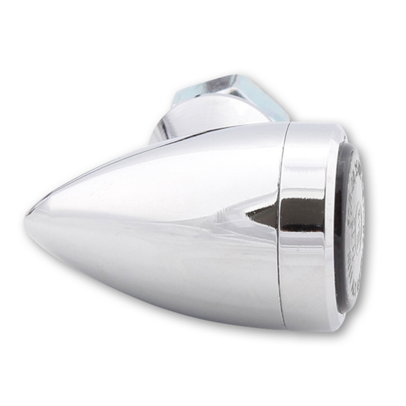 Semnalizatoare pentru motociclete Highsider Smart Sixteen Bullet LED cromate