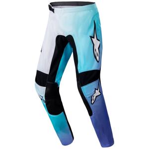 Pantaloni motocross Alpinestars Stella Fluid 2024 pentru femei alb-violet