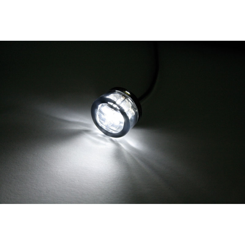 Lampă de poziție LED Highsider Smart Micro Pin, gri fumuriu
