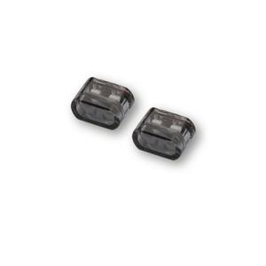Lumină de poziție laterală Highsider Smart Module cu 2 LED-uri, gri fumuriu