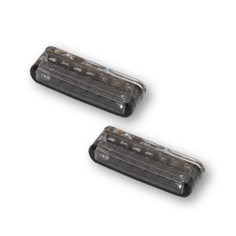 Semnalizatoare motocicletă Highsider Smart Shorty LED 3 în 1 negre