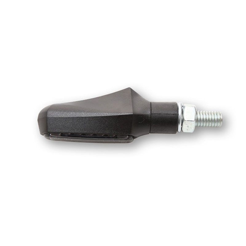 Semnalizatoare motocicletă Highsider Smart Shorty Fin 3 în 1 negre