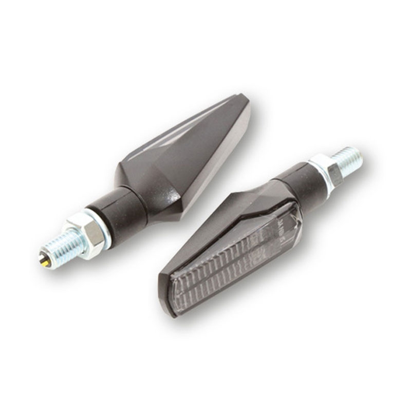 Semnalizatoare motocicletă Highsider Smart Fineline LED 3 în 1 negre