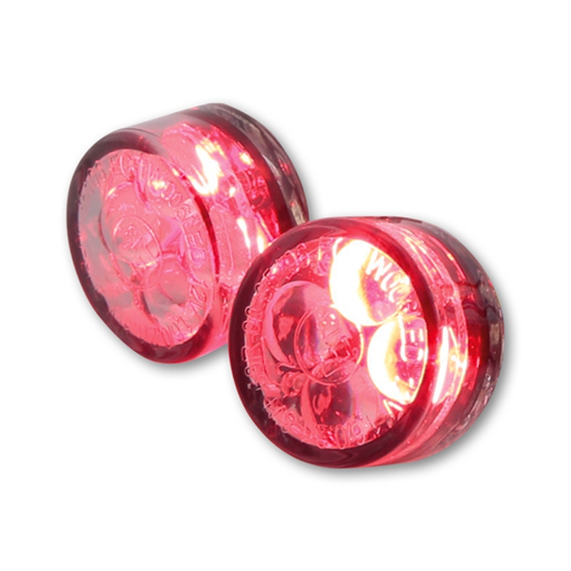 Semnalizatoare pentru motociclete Highsider Smart Module Sixteen LED 3 în 1 gri fumuriu