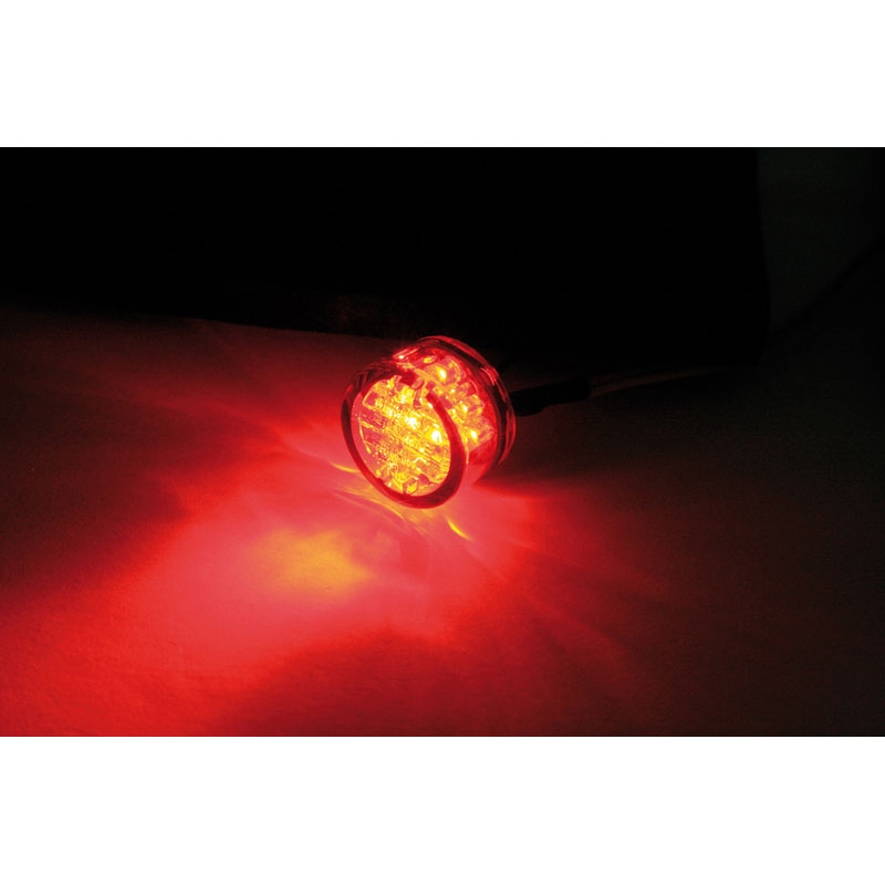 Stop spate pentru motocicletă Highsider Smart Pin LED roșu