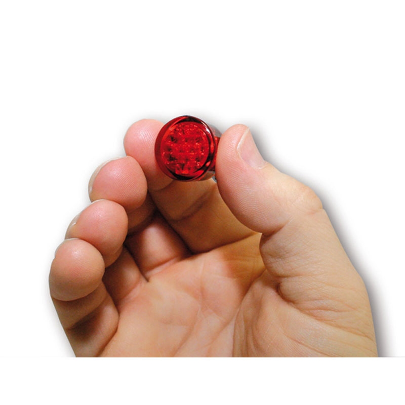 Stop spate pentru motocicletă Highsider Smart Pin LED roșu