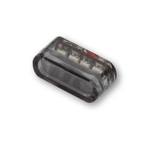 Lampă spate pentru motocicletă Highsider Smart Module 1 LED, gri fumuriu