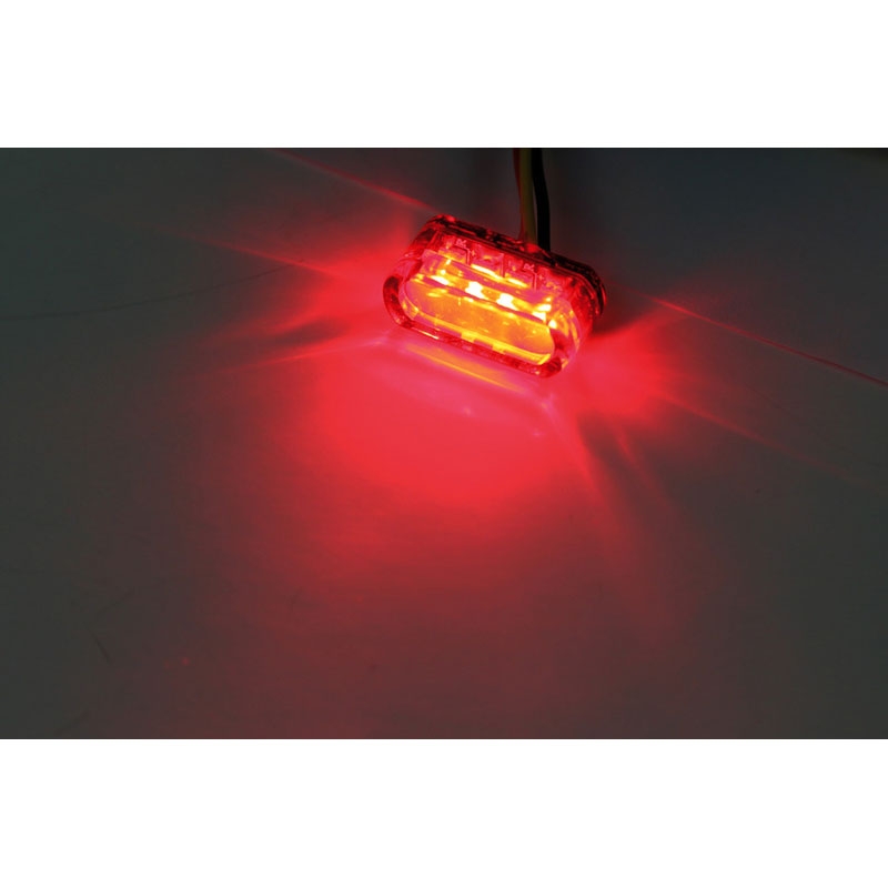 Lampă spate motocicletă Highsider Smart Module 1 LED roșie