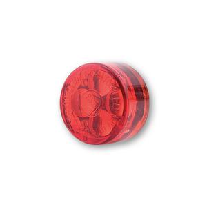 Stop spate pentru motocicletă Highsider Smart Module Sixteen cu LED-uri, roșu
