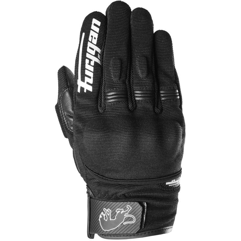 Mănuși de motocicletă Furygan Jet Lady D3O® Evo pentru femei, negru-alb