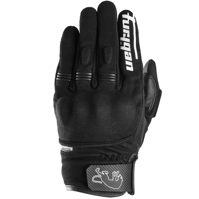 Mănuși de motocicletă Furygan Jet Lady D3O® Evo pentru femei, negru-alb