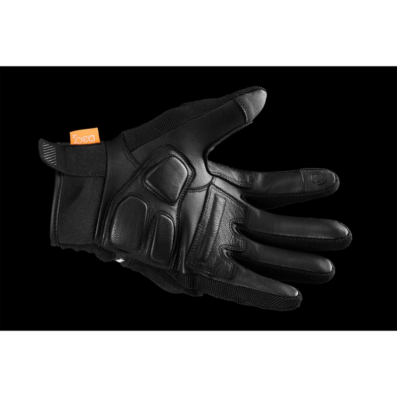 Mănuși de motocicletă Furygan Jet Lady D3O® Evo pentru femei, negru-alb