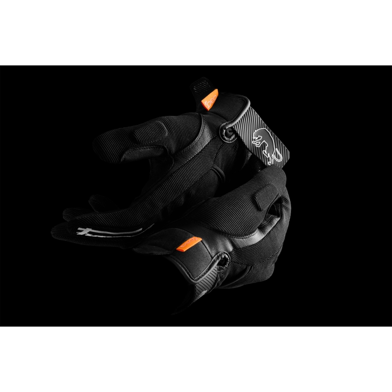 Mănuși de motocicletă Furygan Jet Lady D3O® Evo pentru femei, negru-alb