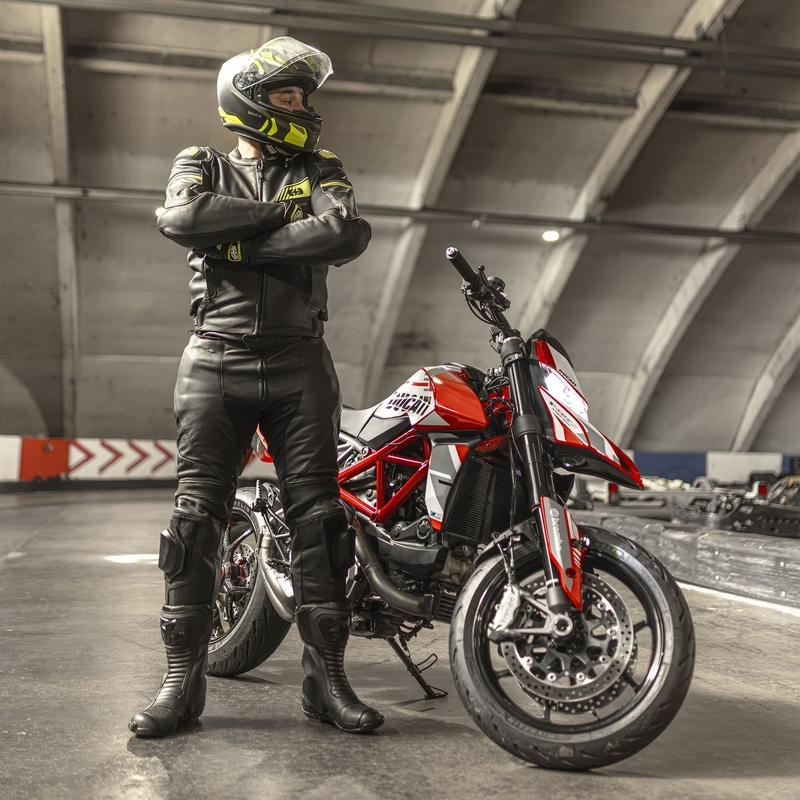 Ghete moto Oxford Cypher 1.0 D2D negre
