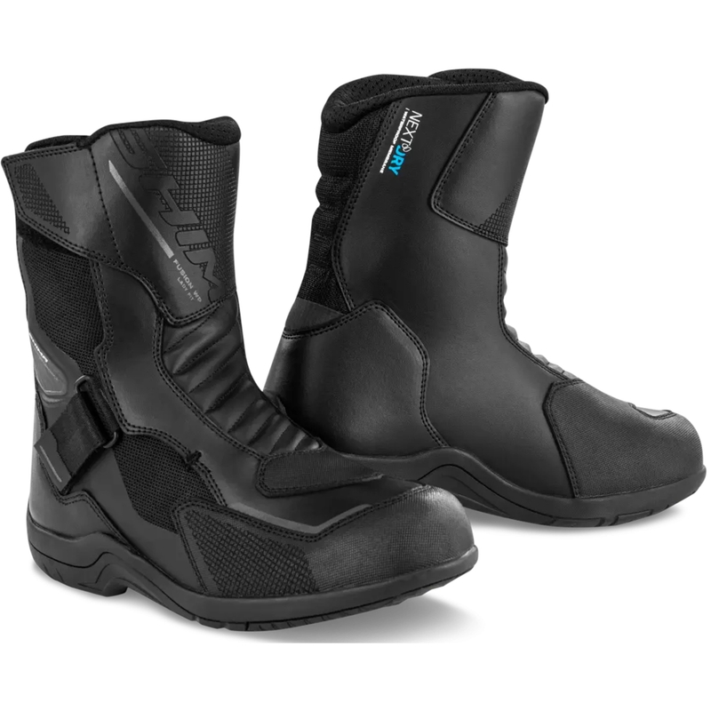 Ghete moto Shima Fusion WP negre