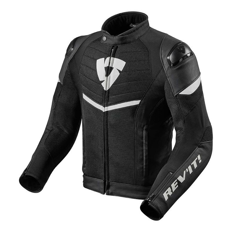Revit Mantis Negru și alb Negru și alb Jacheta de motociclete lichidare