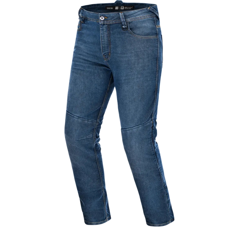 Shima Ridge Extended Biker Jeans Albastru