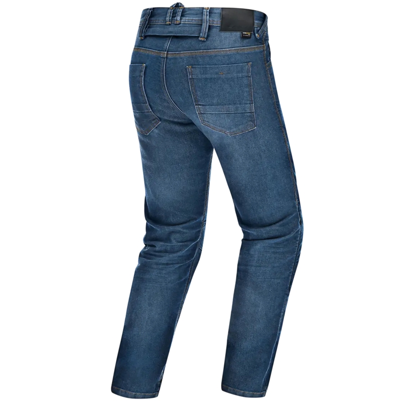 Shima Ridge Extended Biker Jeans Albastru