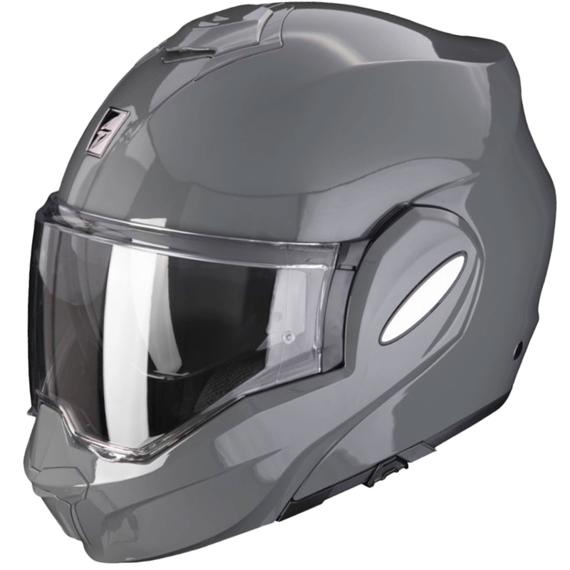 Casca rabatabila Scorpion EXO-TECH EVO gri ciment