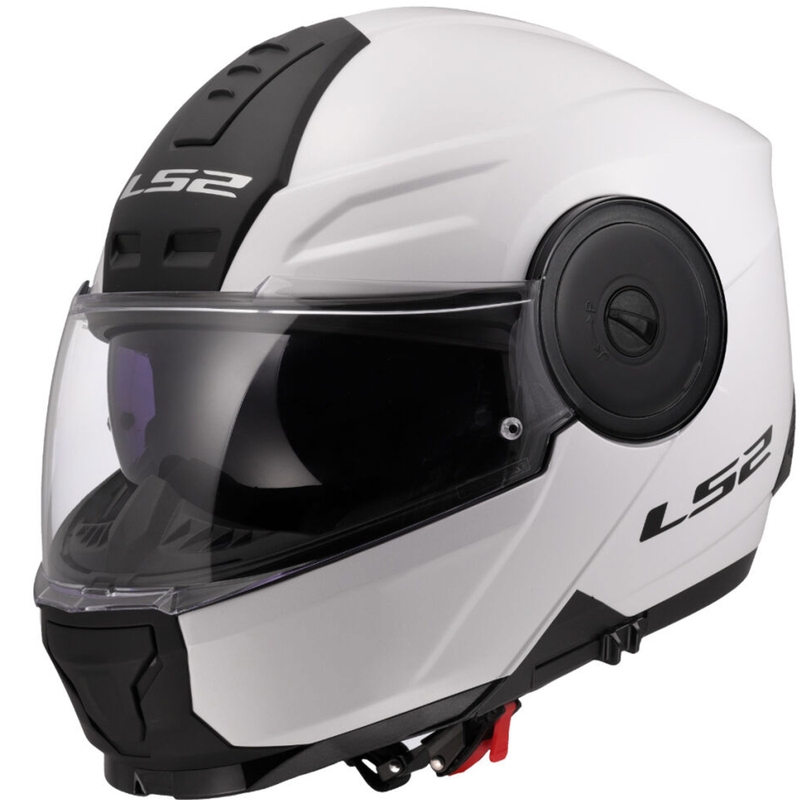 Cască de motocicletă pliabilă LS2 FF902 Scope II Alb solid